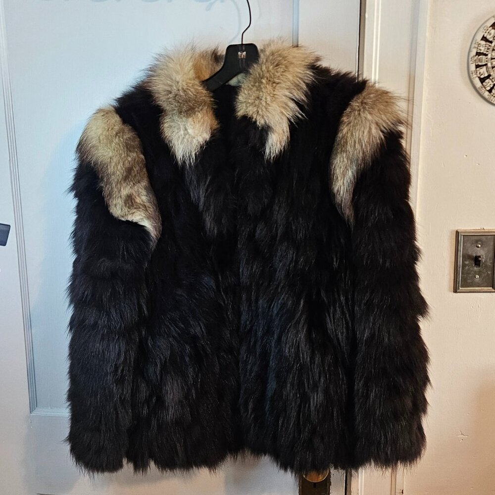 Genuine fur coat
